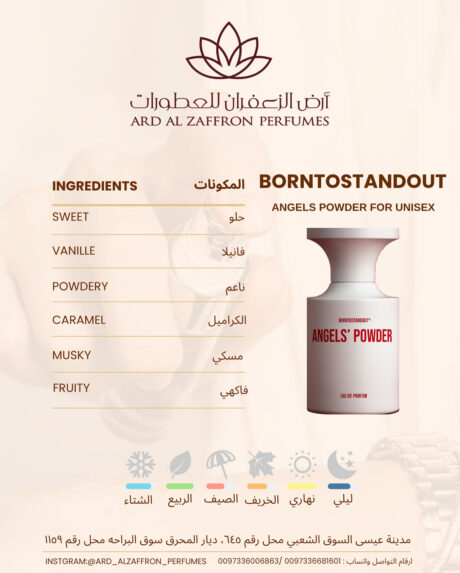 BORNTOSTANDOUT ANGLE POWDER FOR UNISEX